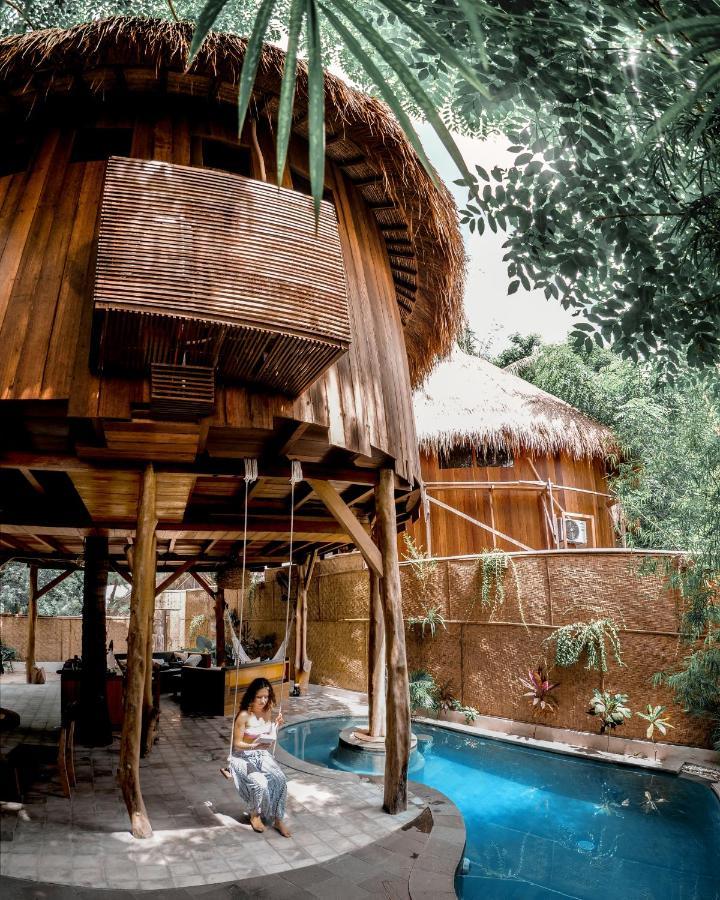 Villa Gili Treehouse à Gili Trawangan Extérieur photo